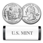 2003-D Alabama Statehood Quarter 40-Coin Roll (Mint Wrapped)
