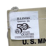 2003-D Illinois Statehood Quarter $25 Sealed Mint Bag