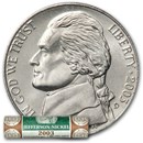 2003-D Jefferson Nickel Mint Wrapped 40-Coin Roll BU
