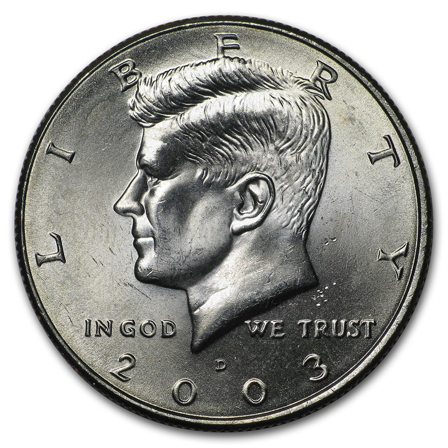 2003-D Kennedy Half Dollar BU
