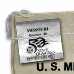 2003-D Missouri State Quarter $25 Sealed Mint Bag BU