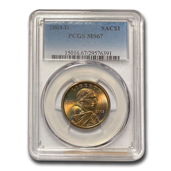 2003-D Sacagawea Dollar MS-67 PCGS 2003-D Sacagawea Dollar MS-67 PCGS