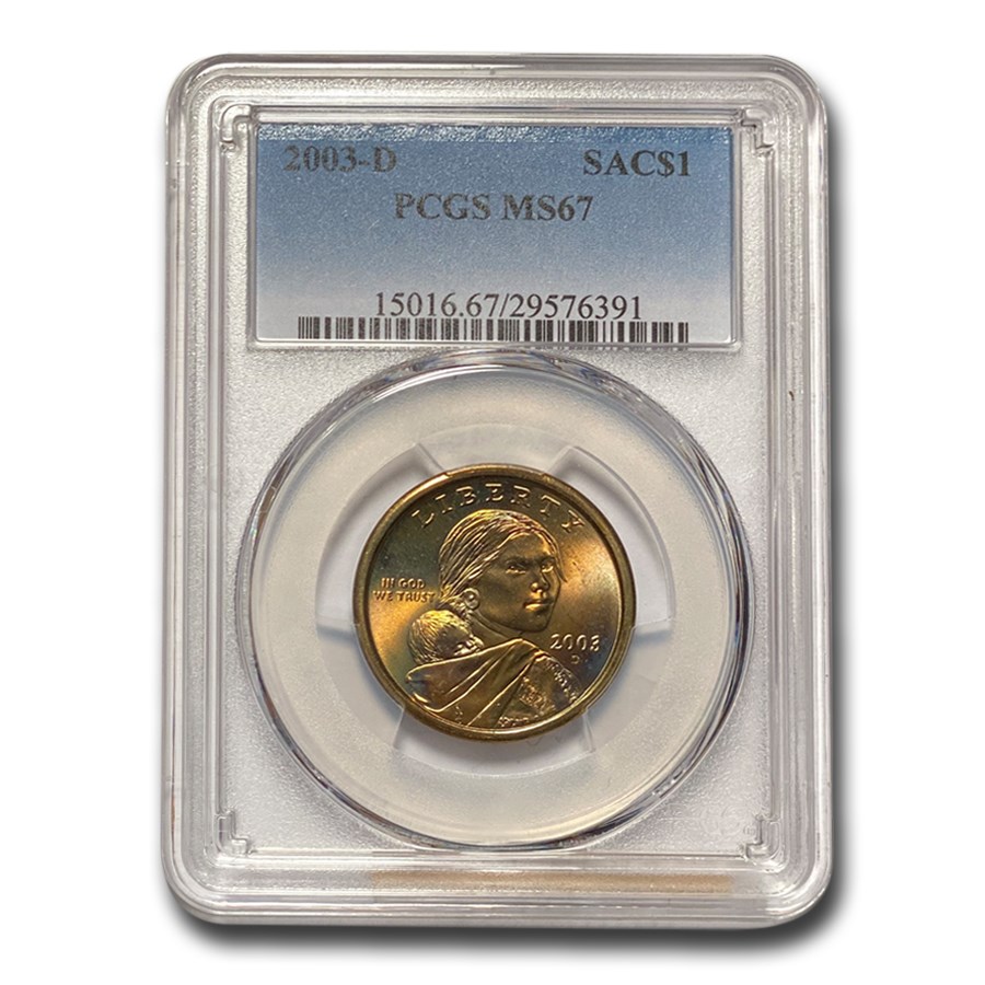 2003-D Sacagawea Dollar MS-67 PCGS