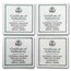 2003 Four-Medal Silver National Wildlife Refuge System Proof Set