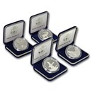 2003 Four-Medal Silver National Wildlife Refuge System Proof Set