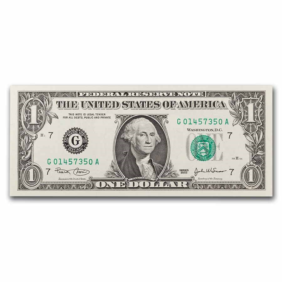 2003 (G-Chicago) $1.00 FRN CU (Fr#1929-G)
