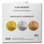 2003 Israel Gold Ilan Ramon Colombia Space Shuttle Medal
