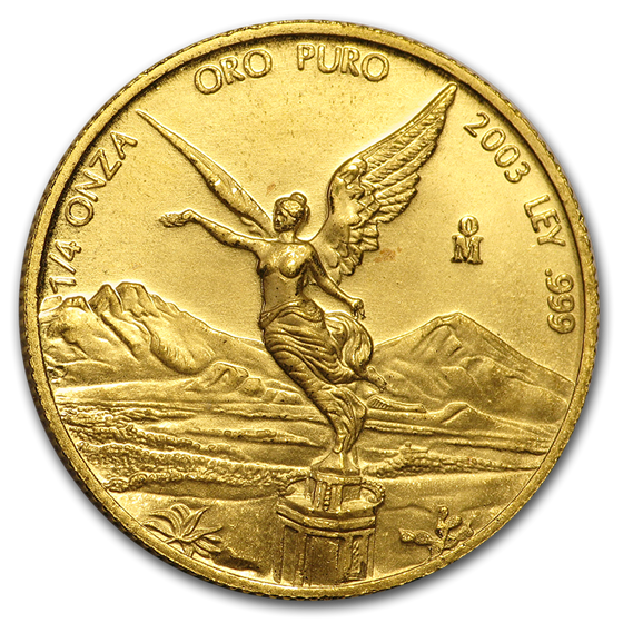 2003 Mexico 1/4 oz Gold Libertad BU 2003 Mexico 1/4 oz Gold Libertad BU