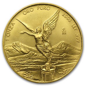 2003 Mexico 1 oz Gold Libertad BU 2003 Mexico 1 oz Gold Libertad BU