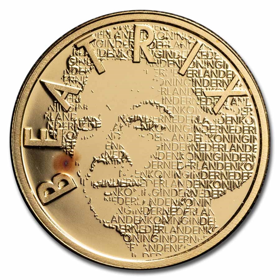 2003 Netherlands Proof Gold 10 Euros Beatrix - Van Gogh