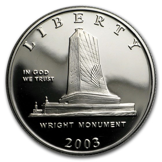 2003-P 1st Flight Centennial 1/2 Dollar Commem Proof (Capsule) 2003-P 1st Flight Centennial 1/2 Dollar Commem Proof (Capsule)