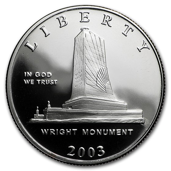 2003-P 1st Flight Cent'nial 1/2 Dollar Clad Commem BU (Capsule) 2003-P 1st Flight Cent'nial 1/2 Dollar Clad Commem BU (Capsule)