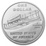 2003-P First Flight Centennial $1 Silver Commem BU (Capsule only)