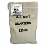2003-P Illinois Statehood Quarter $25 Sealed Mint Bag