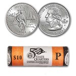 2003-P Illinois Statehood Quarter 40-Coin Mint Wrapped Roll BU
