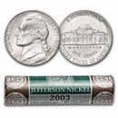 2003-P Jefferson Nickel 40-Coin Mint Wrapped Roll BU