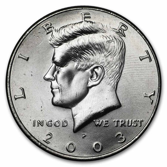 2003-P Kennedy Half Dollar BU 2003-P Kennedy Half Dollar BU