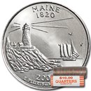 2003-P Maine Statehood Quarter 40-Coin Roll BU