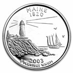 2003-P Maine Statehood Quarter 40-Coin Roll (Mint Wrapped)