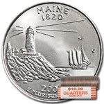 2003-P Maine Statehood Quarter 40-Coin Roll (Mint Wrapped)