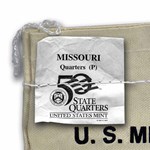 2003-P Missouri State Quarter $25 Sealed Mint Bag BU