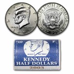 2003-P&D Kennedy Half Dollar 20-Coin 2 Rolls Set (Mint Wrapped)