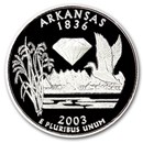 2003-S Arkansas State Quarter Gem Proof (Silver)