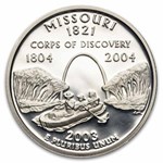 2003-S Missouri State Quarter Gem Proof (Silver) 40-Coin Roll