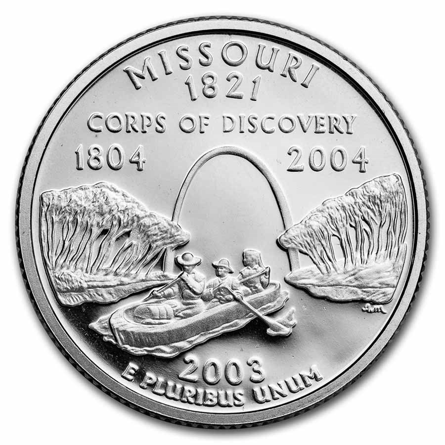 2003-S Missouri State Quarter Gem Proof (Silver)