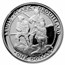 2003 Shawnee Tribe 2-Coin 1 oz Gold & Silver Round Proof Set