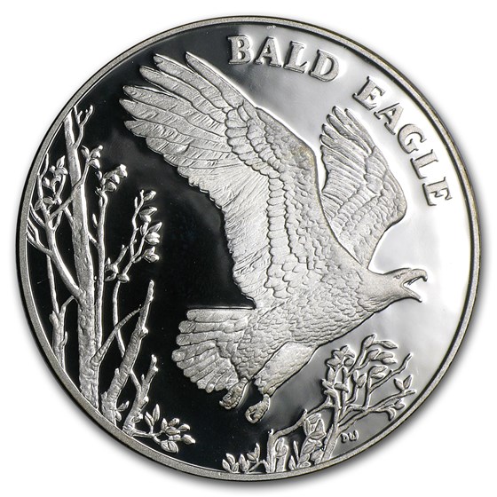 2003 Silver Nat. Wildlife Refuge System Medal Bald Eagle (Proof) 2003 Silver Nat. Wildlife Refuge System Medal Bald Eagle (Proof)