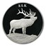 2003 Silver Wildlife Refuge Elk Medal PR-69 DCAM PCGS