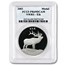 2003 Silver Wildlife Refuge Elk Medal PR-69 DCAM PCGS