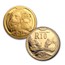 2003 South Africa 4-Coin Gold Natura Lion Proof Set