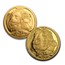 2003 South Africa 4-Coin Gold Natura Lion Proof Set