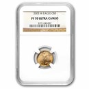 2003-W 1/10 oz Proof American Gold Eagle PF-70 NGC