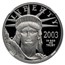 2003-W 1/2 oz Pf. American Platinum Eagle PF-70 UCAM NGC (Castle)