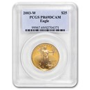 2003-W 1/2 oz Proof American Gold Eagle PR-69 PCGS