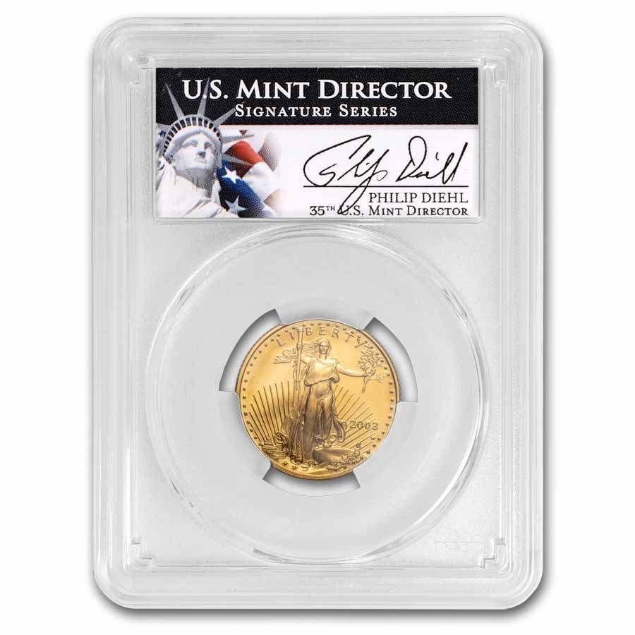 2003-W 1/4 oz Proof American Gold Eagle PR-70 PCGS