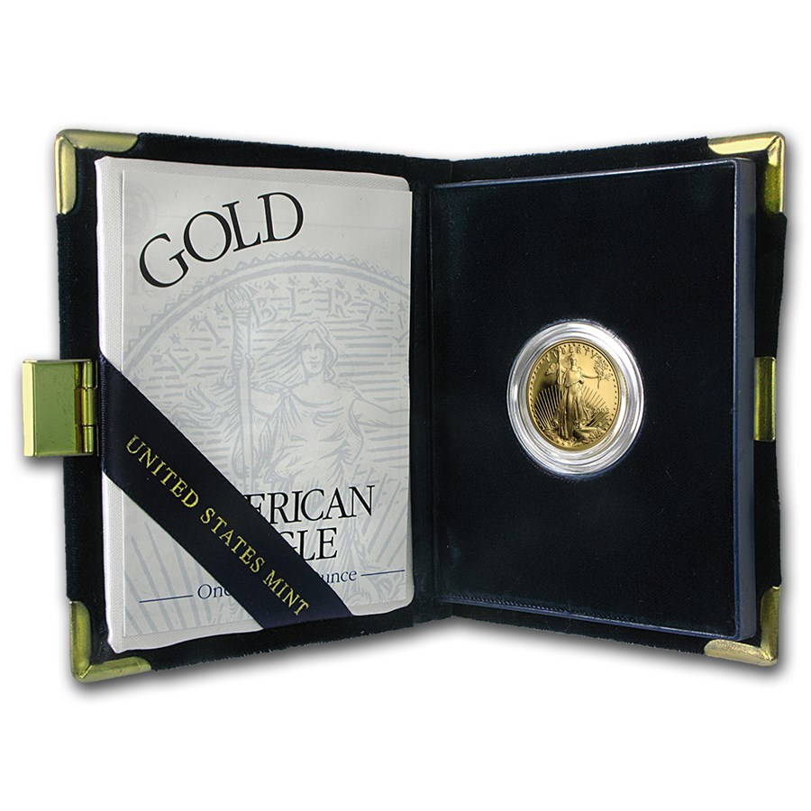 2003-W 1/4 oz Proof American Gold Eagle (w/Box & COA)