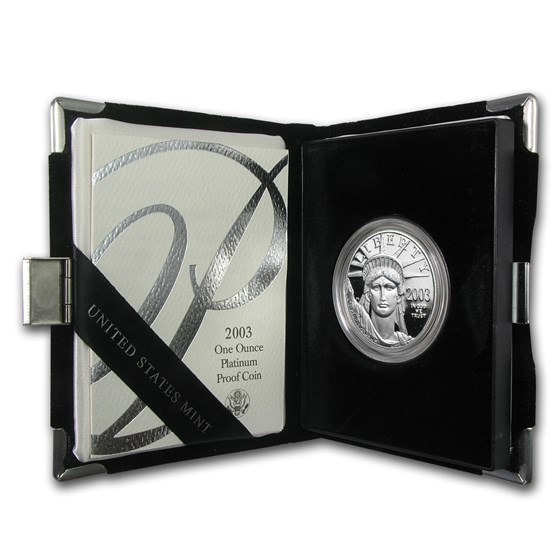 2003-W 1 oz Proof American Platinum Eagle (w/Box & COA) 2003-W 1 oz Proof American Platinum Eagle (w/Box & COA)