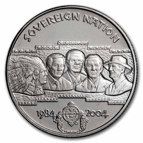 2004 1/2 oz Proof Palladium $10 Poarch Creek Indians 2004 1/2 oz Proof Palladium $10 Poarch Creek Indians