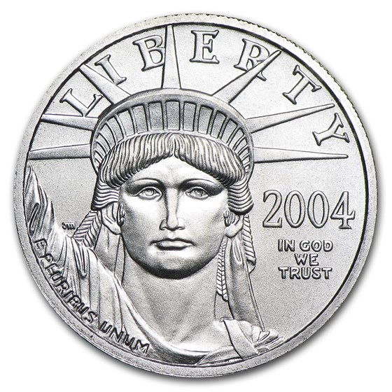 2004 1/4 oz Platinum American Eagle BU 2004 1/4 oz Platinum American Eagle BU