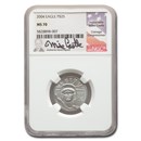 2004 1/4 oz Platinum American Eagle MS-70 NGC (Mike Castle) 2004 1/4 oz Platinum American Eagle MS-70 NGC (Mike Castle)