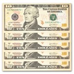 2004-A* (A-Boston) $10 FRN CU (Fr#2039-A*) Star Note, 40 consec