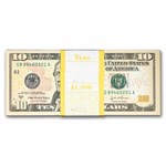 2004-A (B-New York) $10 FRN CU (Fr#2039-B), 100 Consecutive