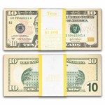 2004-A (B-New York) $10 FRN CU (Fr#2039-B), 100 Consecutive