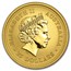 2004 Australia 1/4 oz Gold Lunar Monkey BU (Series I)