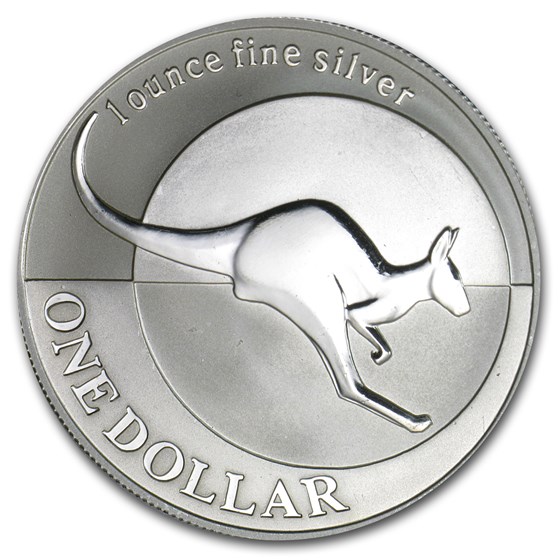 2004 Australia 1 oz Silver Kangaroo (Light Abrasions) 2004 Australia 1 oz Silver Kangaroo (Light Abrasions)