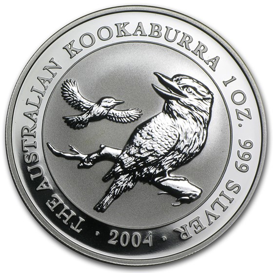 2004 Australia 1 oz Silver Kookaburra BU 2004 Australia 1 oz Silver Kookaburra BU